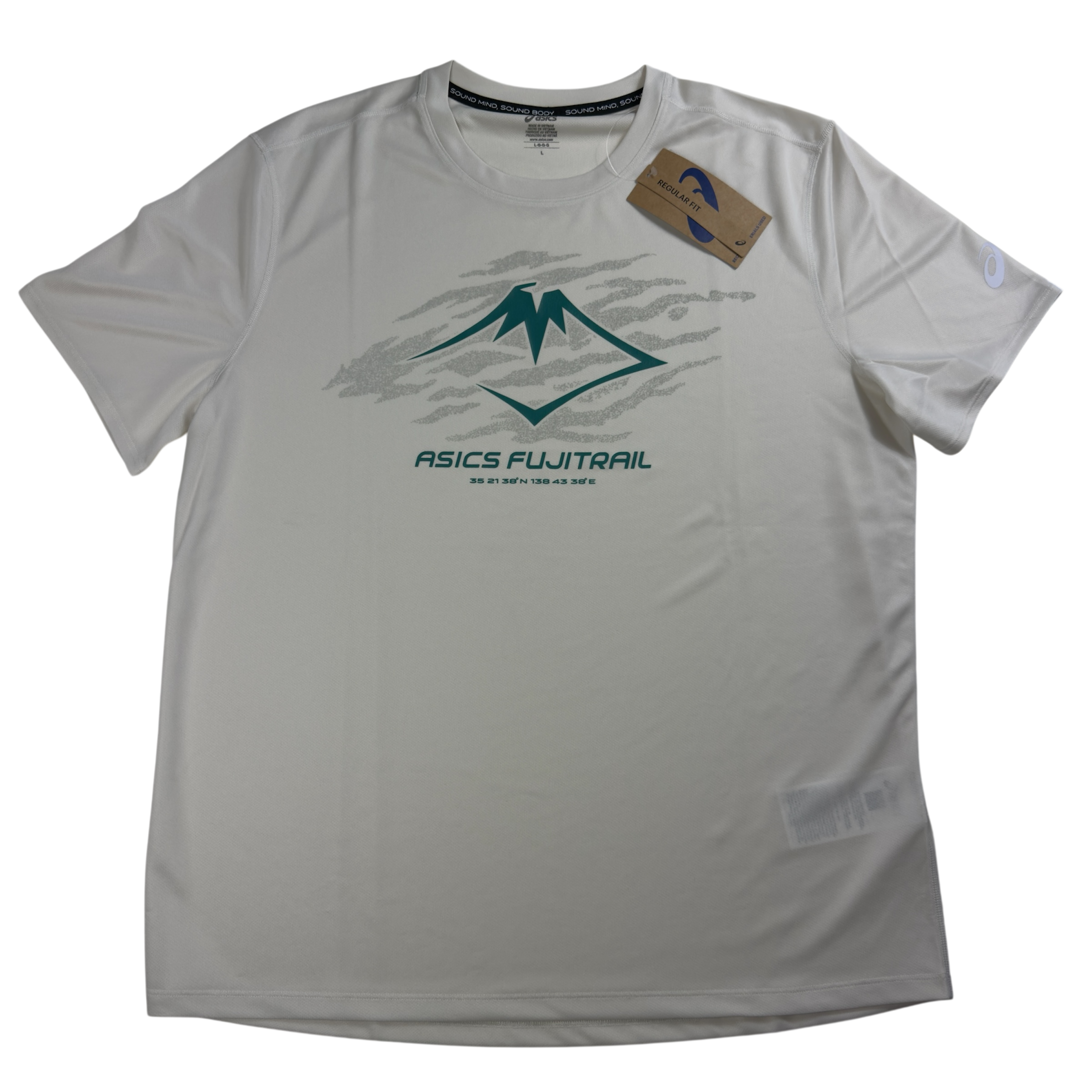 ASICS Fujitrail logo SS top